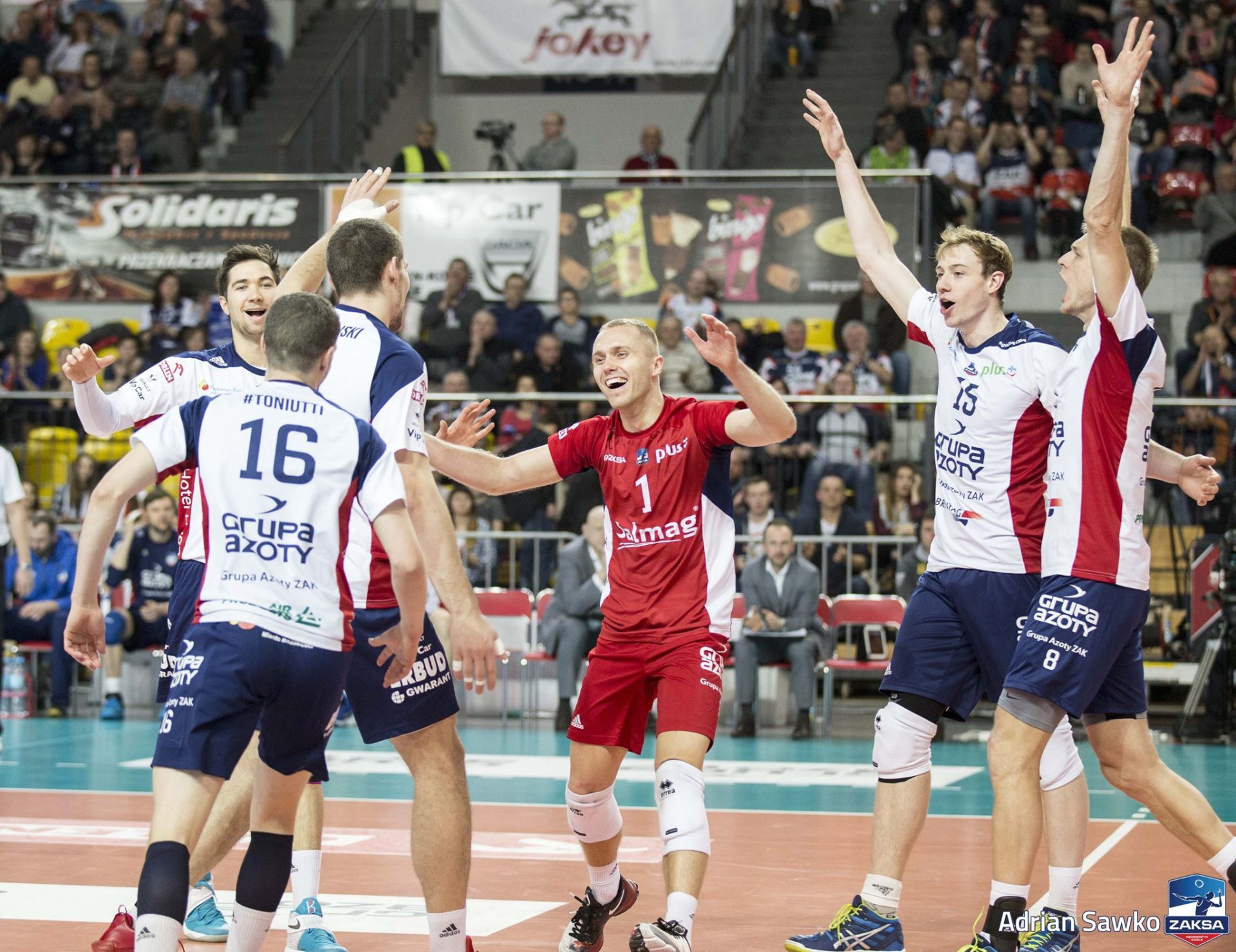 ZAKSA pewnie wygrywa z BBTS Bielsko – Biała!