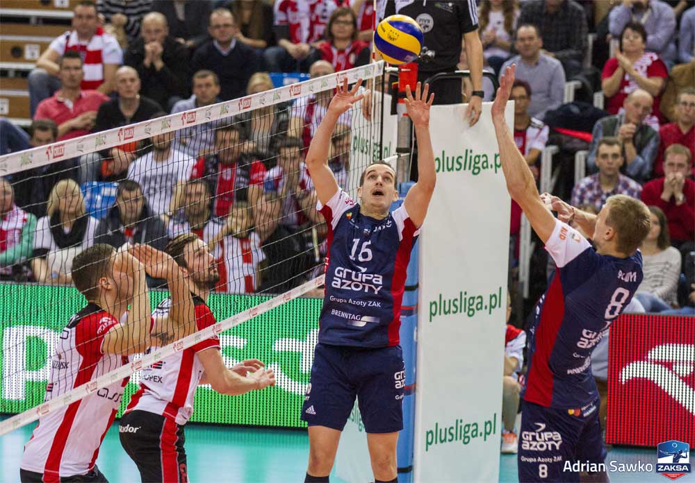 ZAKSA wygrywa z Mistrzem Polski 3:1 !
