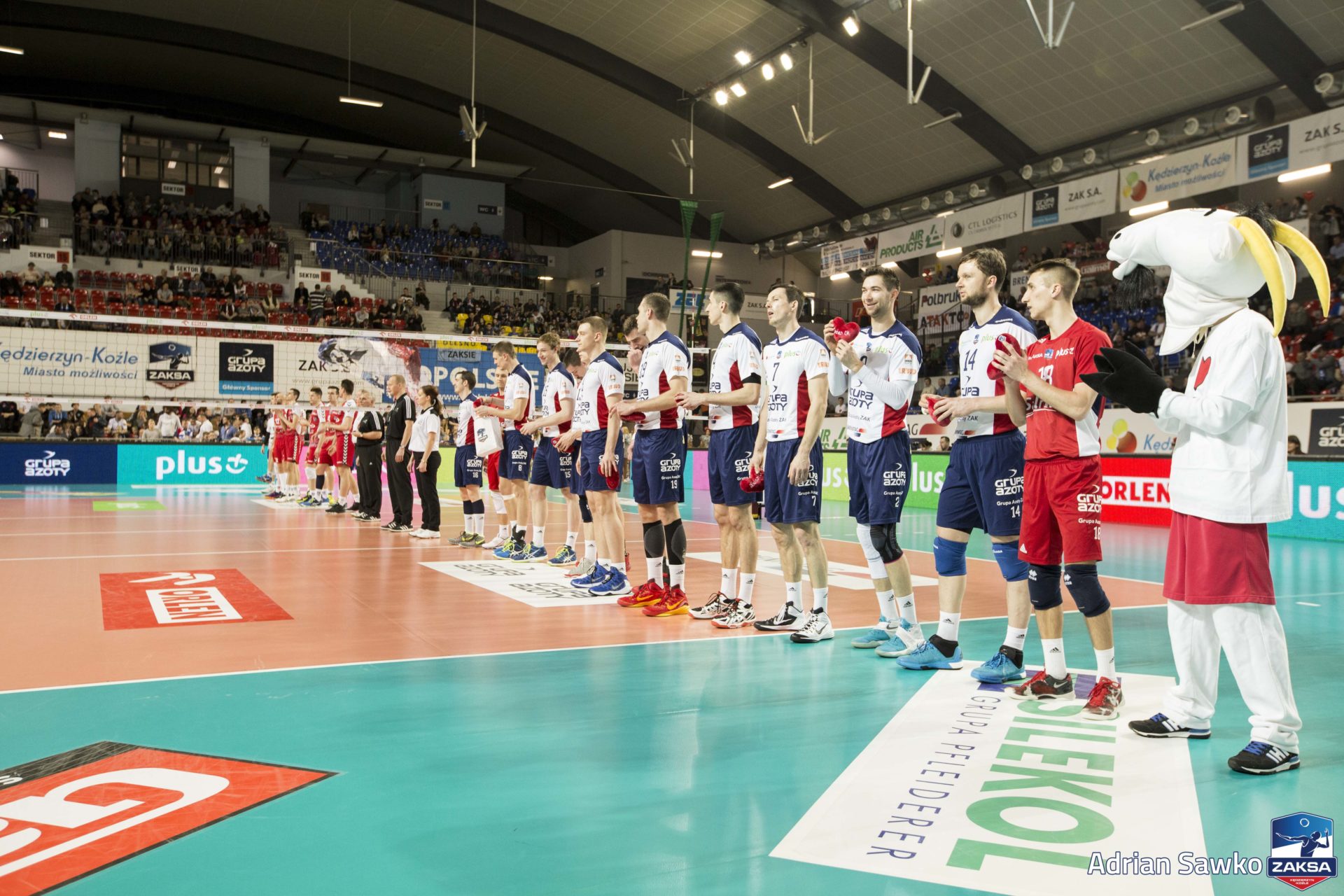 ZAKSA wygrywa z Effectorem Kielce !