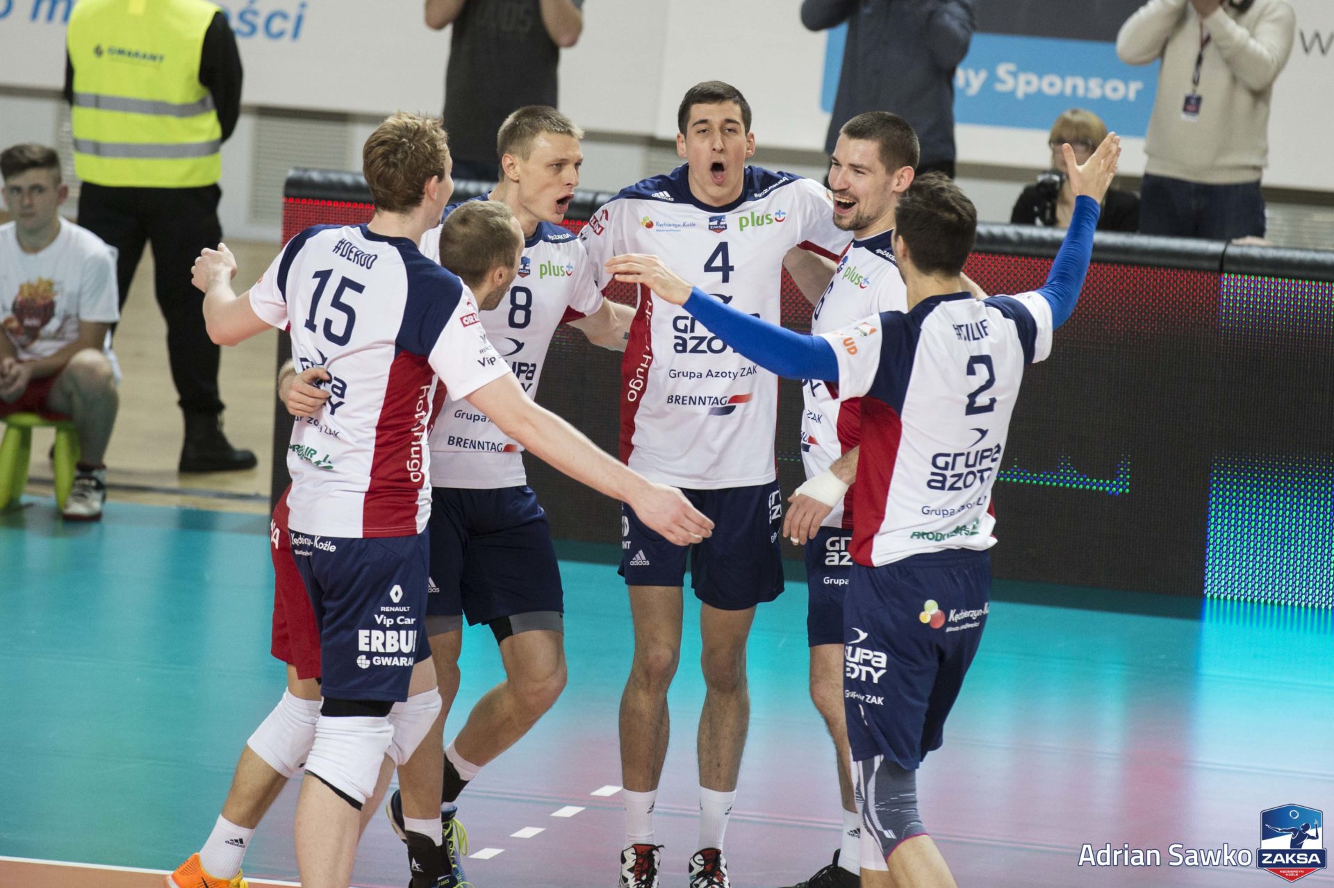 ZAKSA Kędzierzyn – Koźle pewnie wygrywa z Cuprum Lubin !