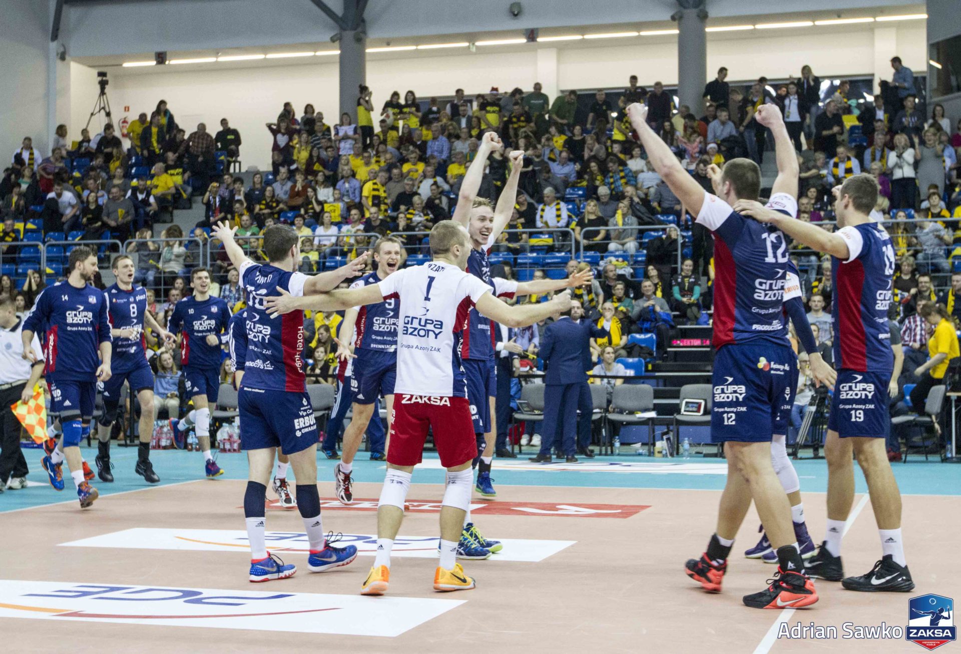 Pierwsza runda dla ZAKSY !