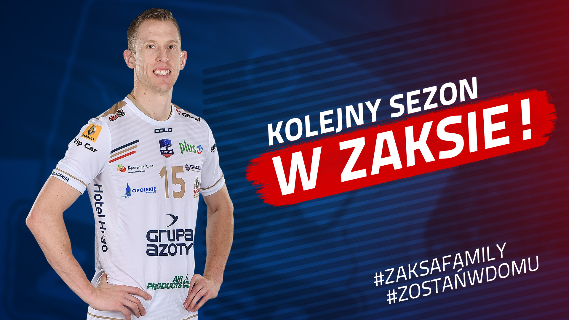 David Smith zostaje w ZAKSIE!