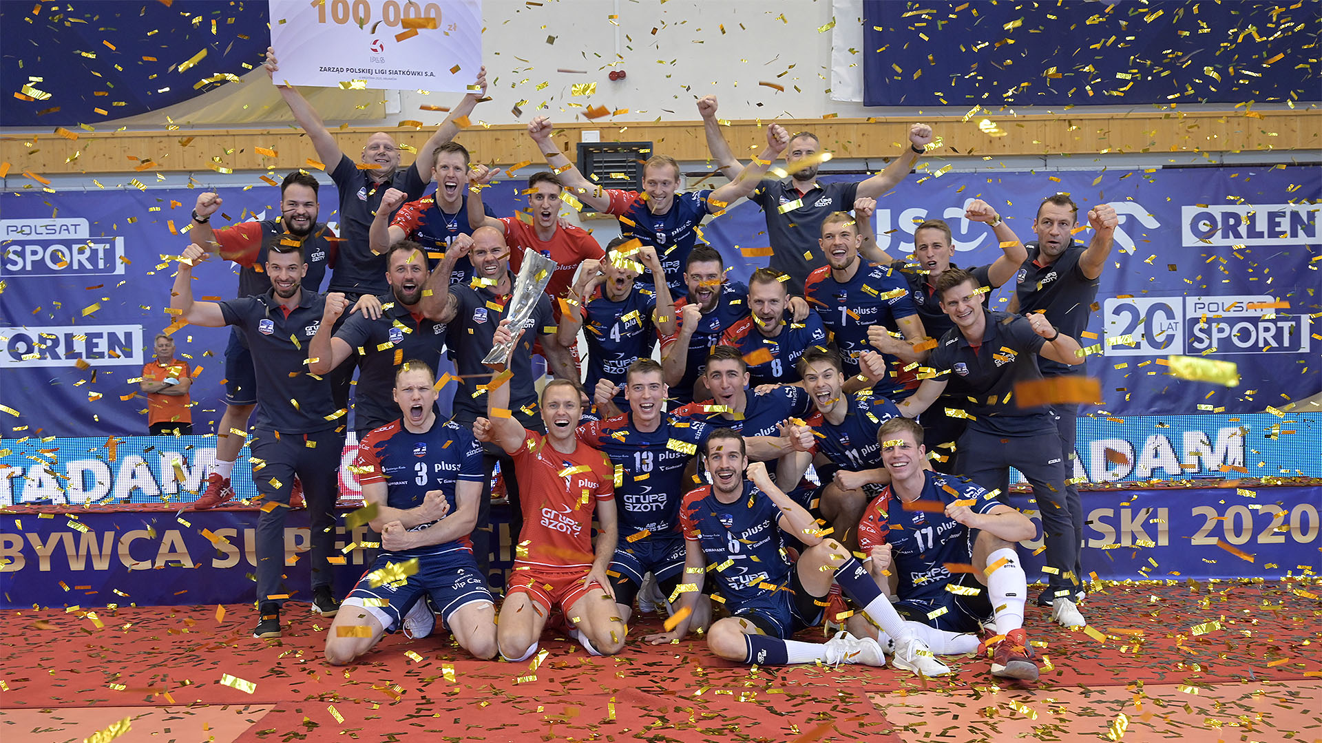 ZAKSA z pierwszym trofeum! Superpuchar jedzie do Kędzierzyna-Koźla!