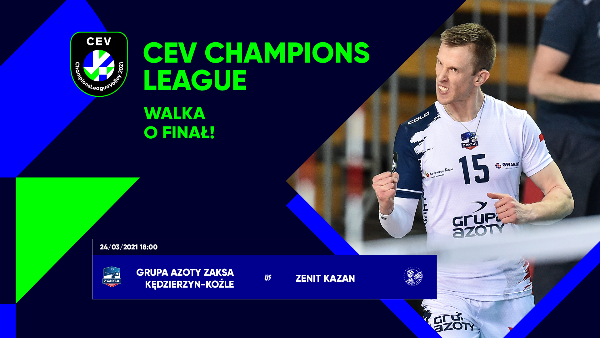 ZAKSA o krok od wielkiego finału, przed nami decydujące starcie