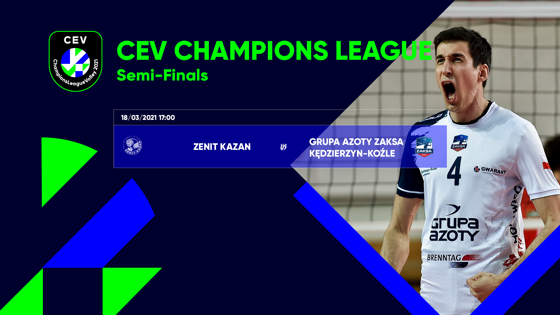 ZAKSA walczy o finał Ligi Mistrzów