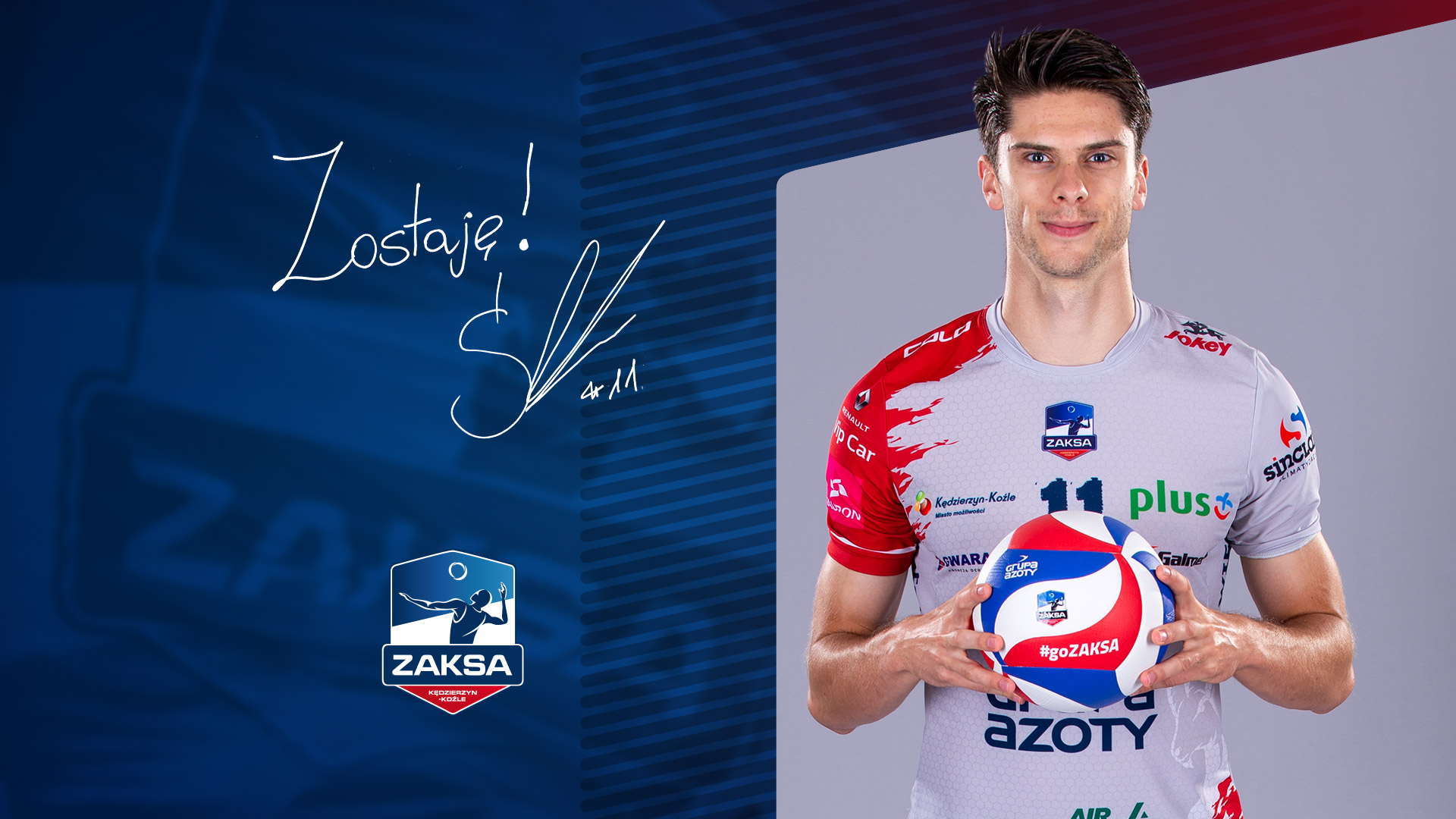 Aleksander Śliwka zostaje w ZAKSIE